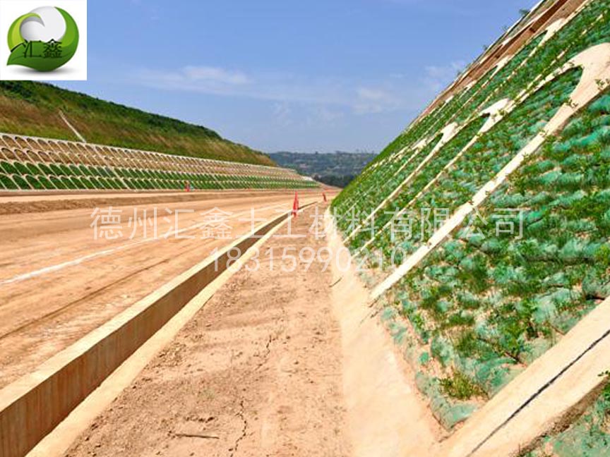 生态袋常祁高速公路护坡(图1)