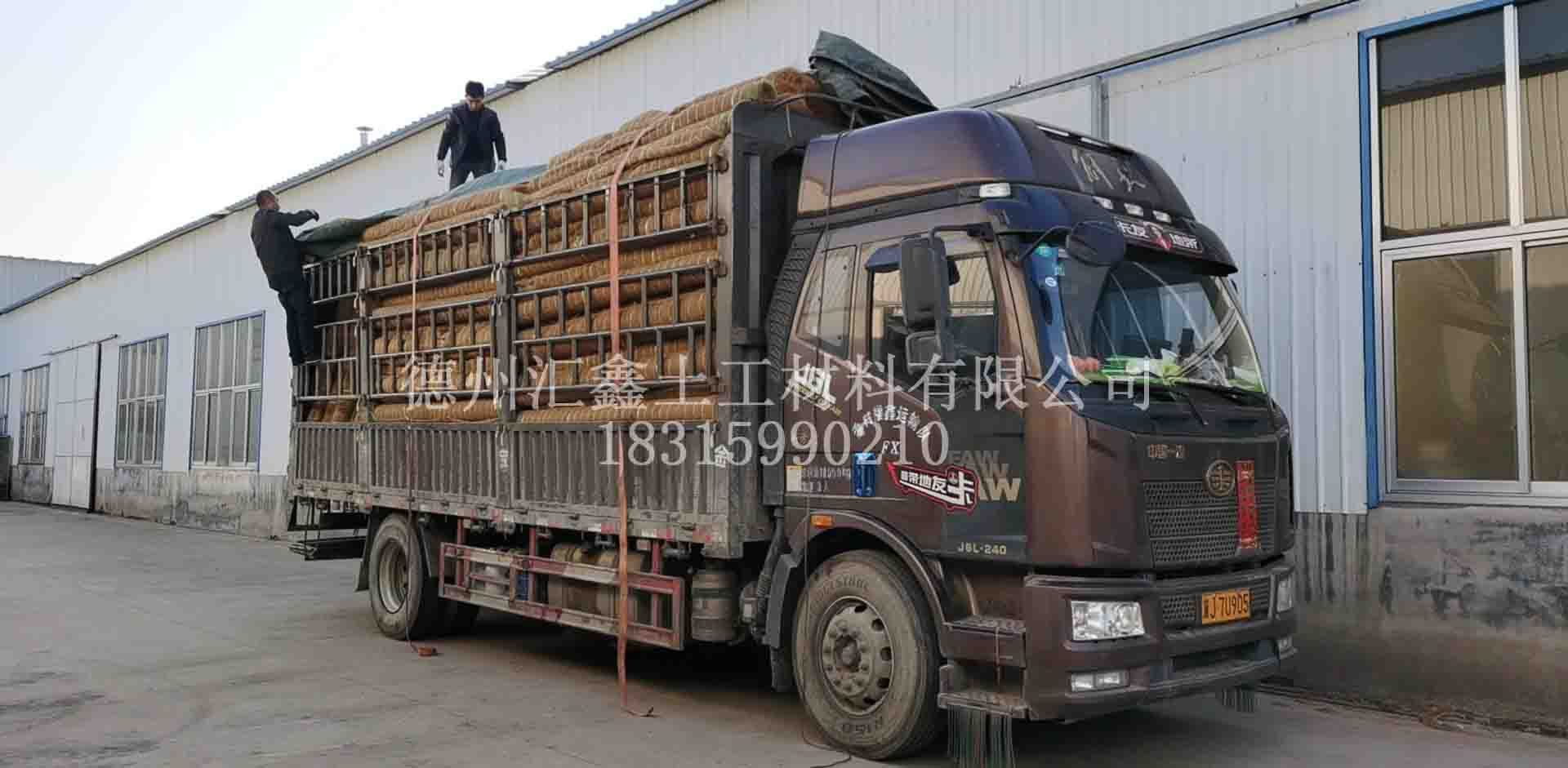 江西赣州张总采购椰丝植生毯50000㎡