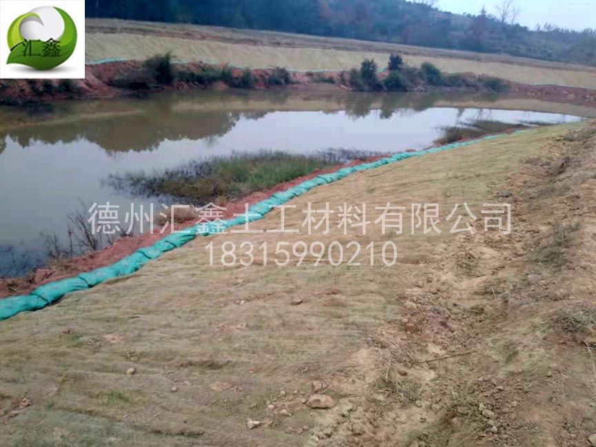 椰丝纤维毯高速公路边坡防护如何施工?(图3) 椰丝纤维毯高速公路边坡防护如何施工?(图3)